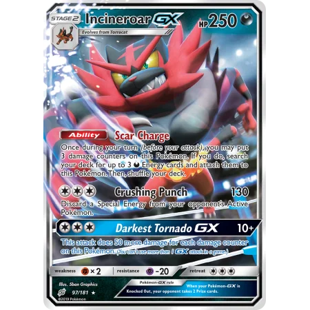 Incineroar-GX (Holo)