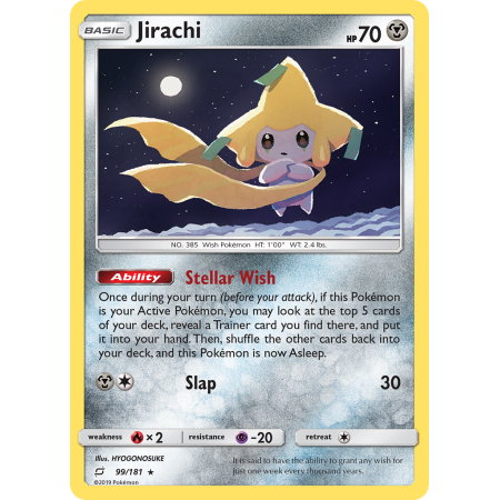 Jirachi (Reverse Holo)