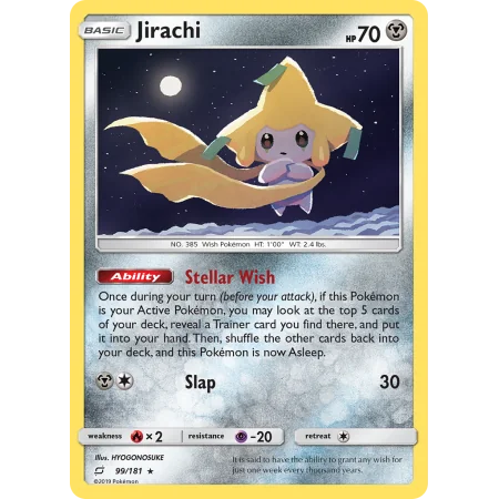 Jirachi (Reverse Holo)