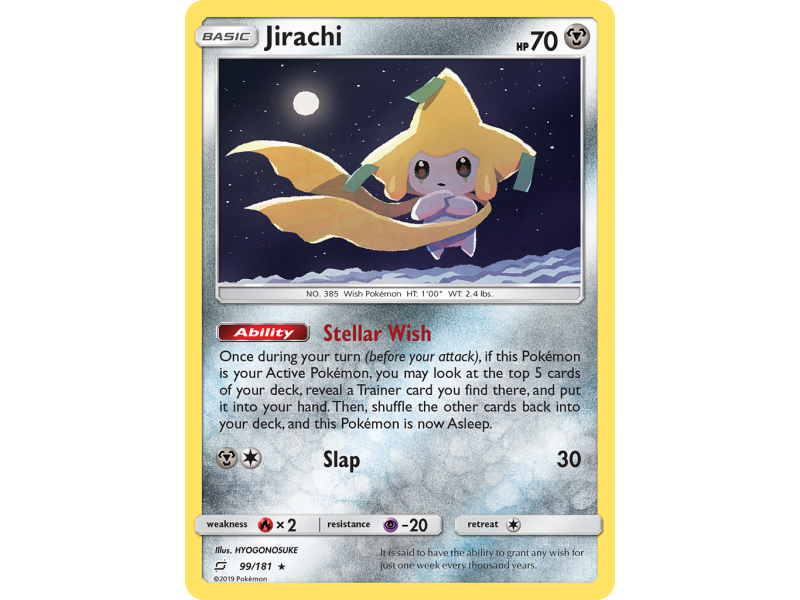 Jirachi (Reverse Holo)