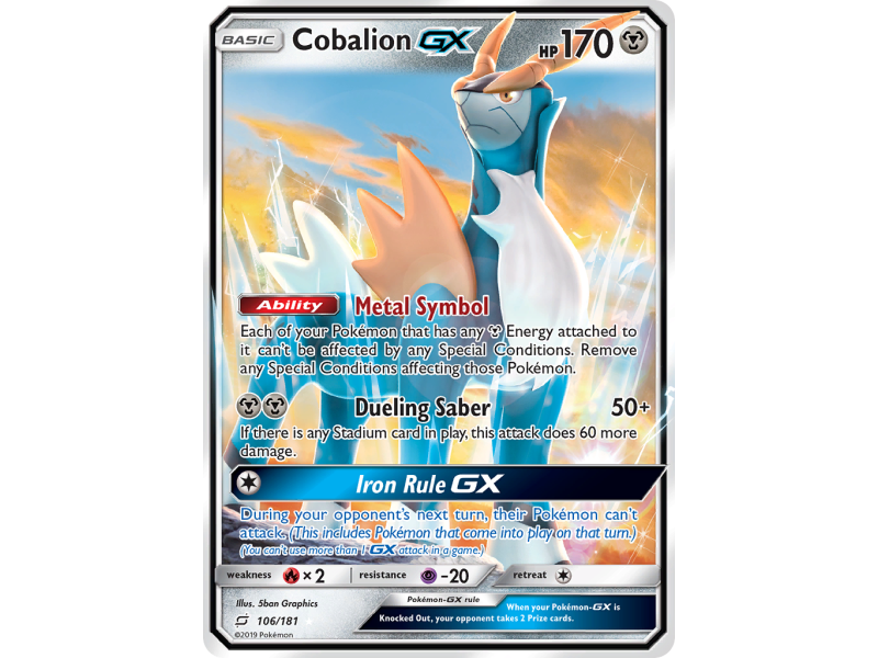 Cobalion-GX (Holo)
