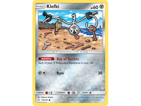 Klefki (Reverse Holo)