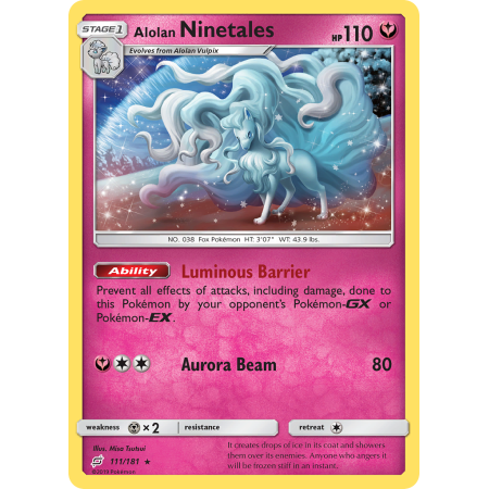Alolan Ninetales (Reverse Holo)