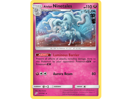 Alolan Ninetales (Reverse Holo)
