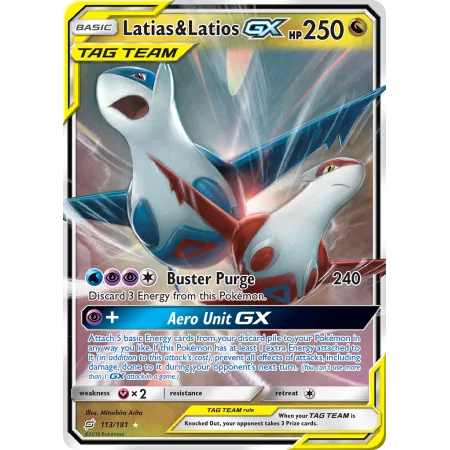 Latias & Latios-GX (Holo)