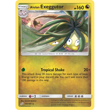 Alolan Exeggutor (Reverse Holo)