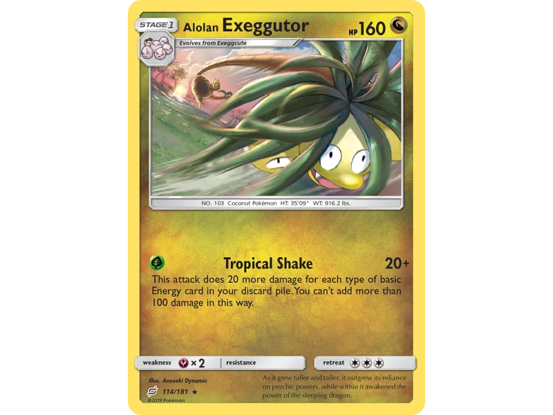 Alolan Exeggutor (Reverse Holo)