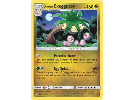 Alolan Exeggutor (Reverse Holo)