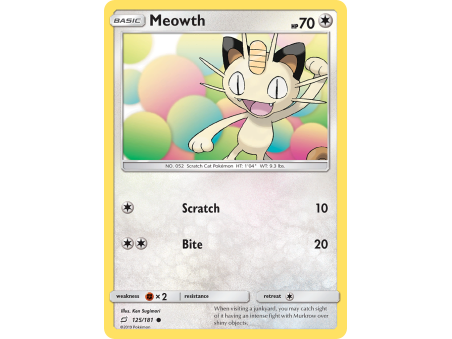Meowth (Reverse Holo)