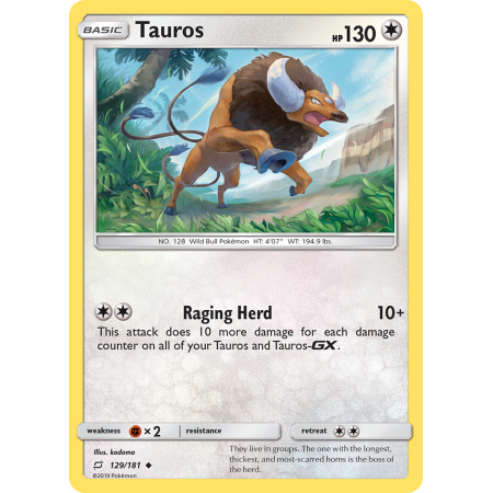 Tauros (Reverse Holo)