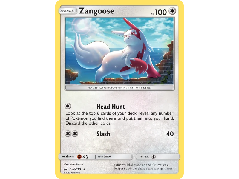 Zangoose (Reverse Holo)