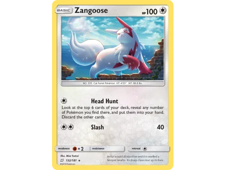 Zangoose (Reverse Holo)