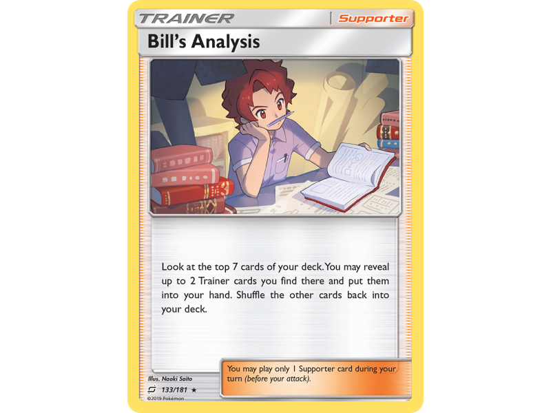 Bill's Analysis (Holo)