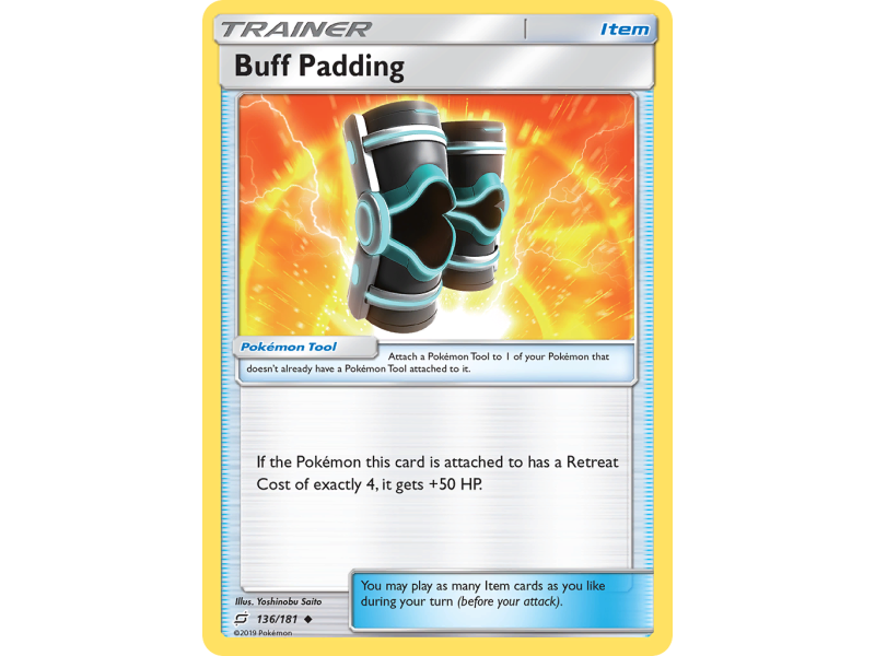 Buff Padding (Reverse Holo)