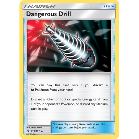 Dangerous Drill (Reverse Holo)