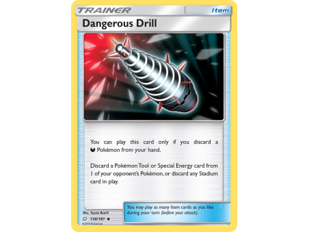 Dangerous Drill (Reverse Holo)