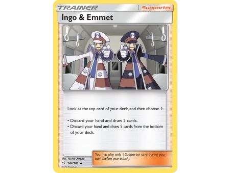 Ingo & Emmet (Reverse Holo)
