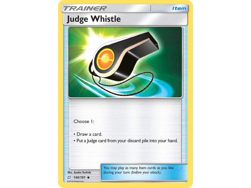 Judge Whistle (Reverse Holo)