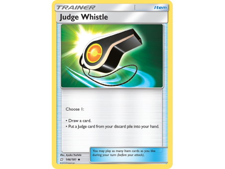 Judge Whistle (Reverse Holo)