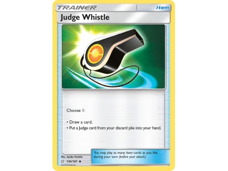 Judge Whistle (Reverse Holo)