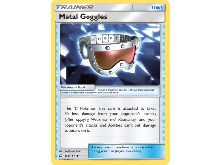 Metal Goggles (Reverse Holo)