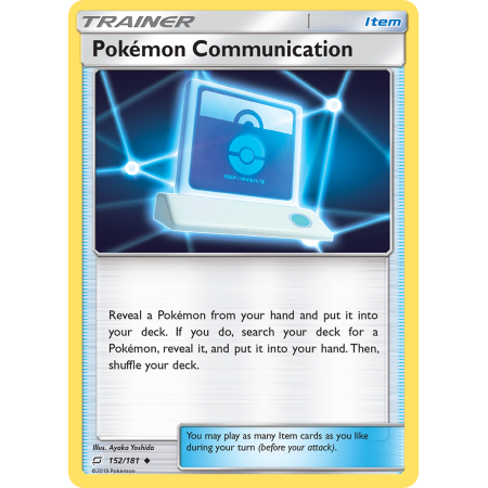 Pokémon Communication (Reverse Holo)
