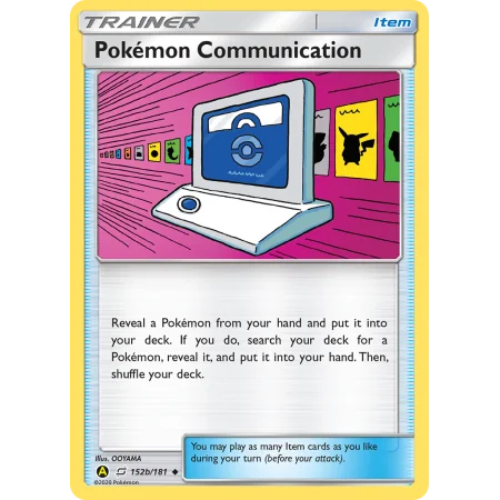 Pokémon Communication (Reverse Holo)