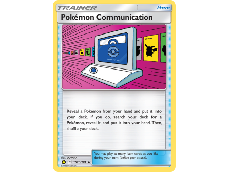 Pokémon Communication (Reverse Holo)