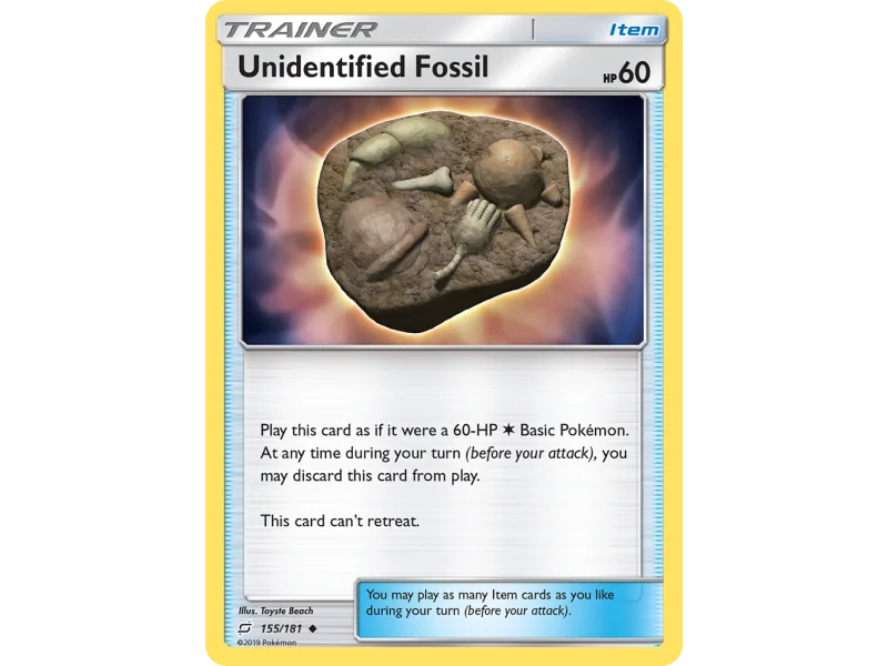 Unidentified Fossil