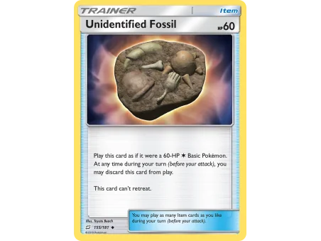 Unidentified Fossil