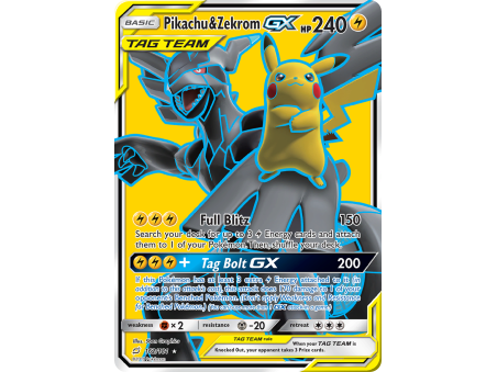 Pikachu & Zekrom-GX