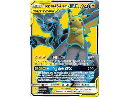 Pikachu & Zekrom-GX