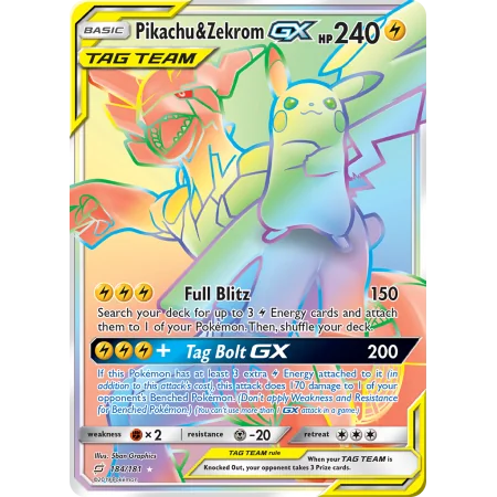 Pikachu & Zekrom-GX