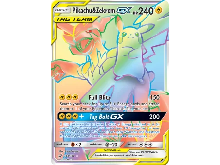 Pikachu & Zekrom-GX
