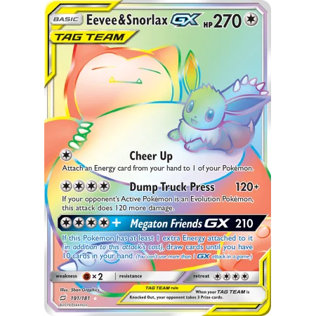 Eevee & Snorlax-GX