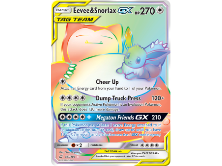 Eevee & Snorlax-GX