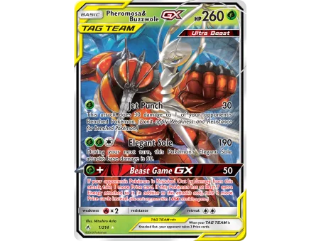 Pheromosa & Buzzwole-GX (Holo)