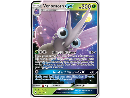 Venomoth-GX (Holo)