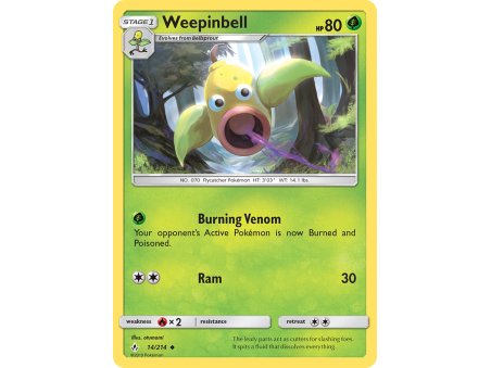 Weepinbell (Reverse Holo)