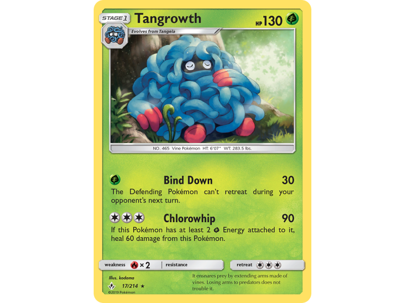 Tangrowth (Reverse Holo)
