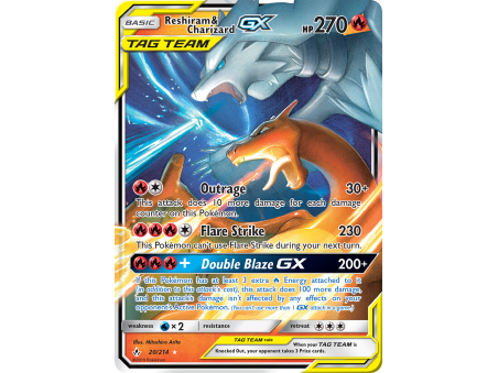 Reshiram & Charizard-GX (Holo)