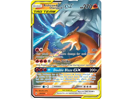 Reshiram & Charizard-GX (Holo)