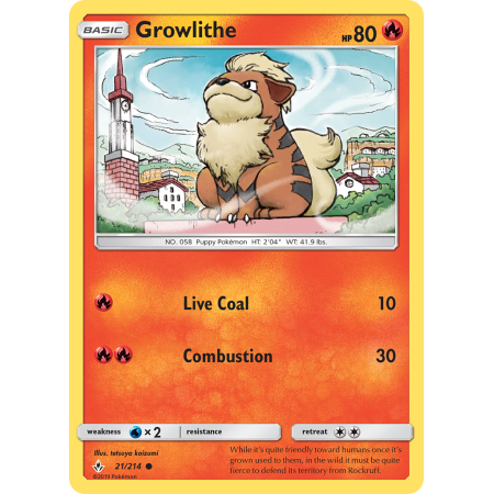 Growlithe (Reverse Holo)