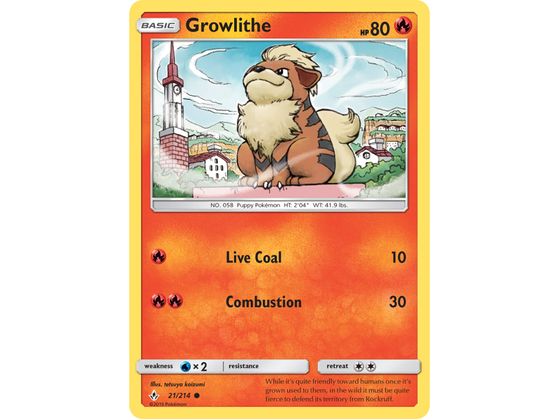 Growlithe (Reverse Holo)