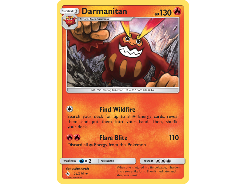 Darmanitan (Reverse Holo)