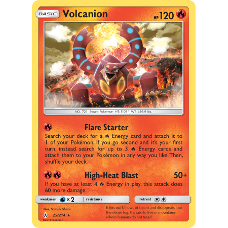 Volcanion (Holo)