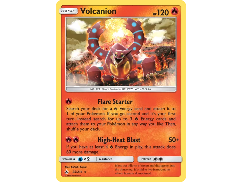 Volcanion (Holo)