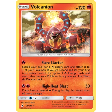 Volcanion (Reverse Holo)
