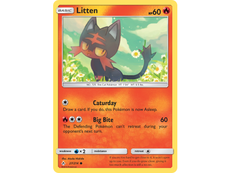 Litten (Reverse Holo)