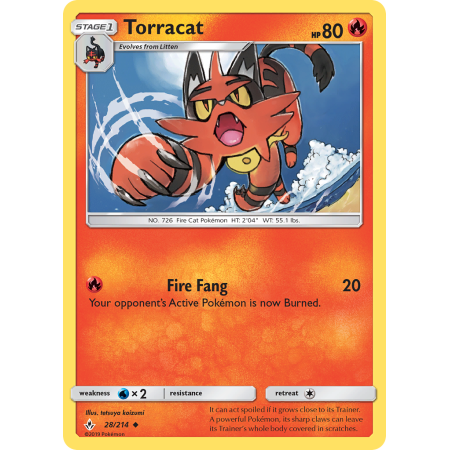 Torracat (Reverse Holo)